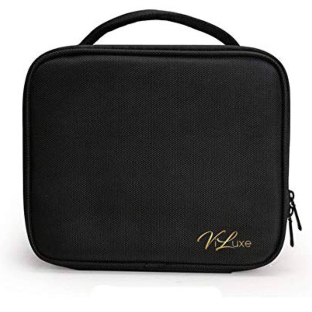 Makeup Bag W/ Brush Inserts & Adjustable Dividers - image 1